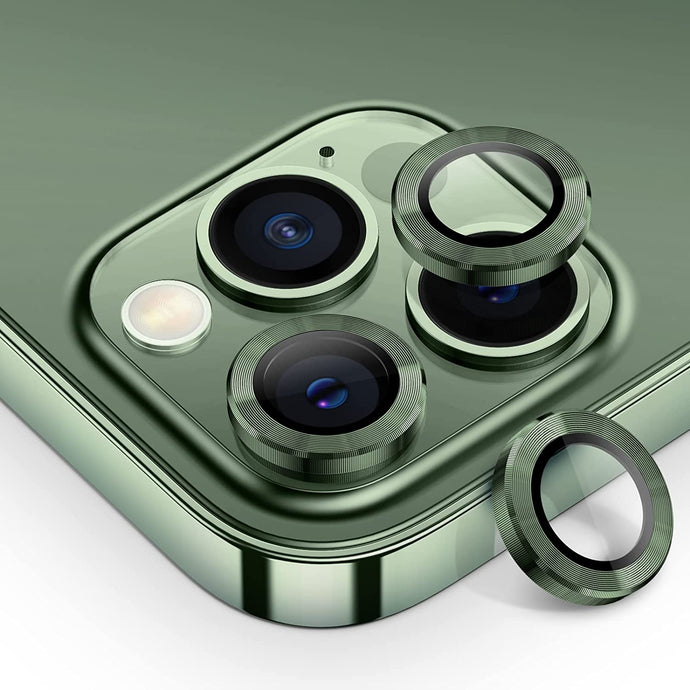 Green Iron Camera Lens For 13 Pro/13 Pro Max - Green
