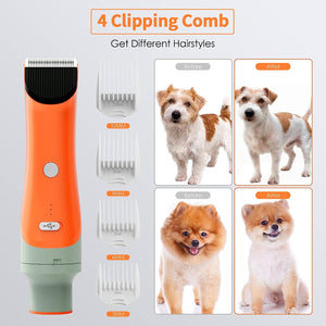 Molypet 6-IN-1 Pet Grooming Vacuum Cleaner