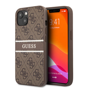 Guess Case For iPhone 13 Mini - Brown