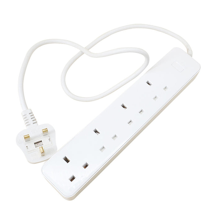 Hongshi SWE UK Smart  4 Way Extension Socket (White)