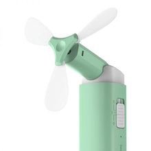 Load image into Gallery viewer, Baseus Square Portable Fan (Green)
