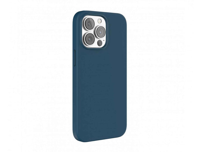 Green Lusso Magsafe Silicone Case For 13Pro-Blue