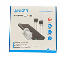 Load image into Gallery viewer, Anker PD Pro Box 4in1 with Wireless Charging Pad
