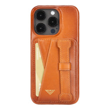 Load image into Gallery viewer, Extend Genuine Leather Cover 14 Pro With Card Holder - Golden Brown
