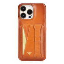 Load image into Gallery viewer, Extend Genuine Leather Cover 15 Pro Max With Card Holder
