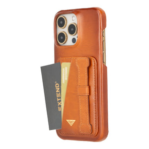 Extend Genuine Leather Cover 15 Pro Max With Card Holder