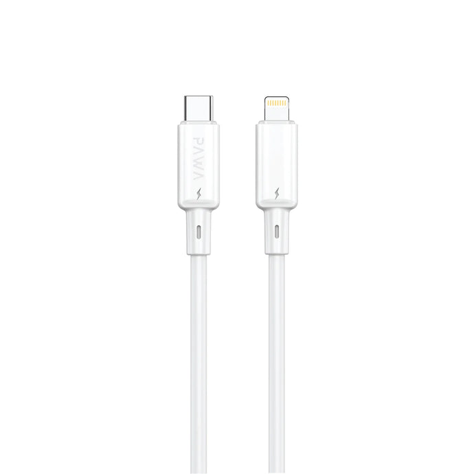 Pawa 30W USB-C To Lightning PVC Cable 1.2M