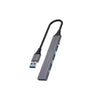 Porodo Blue 4-Port USB-A Hub