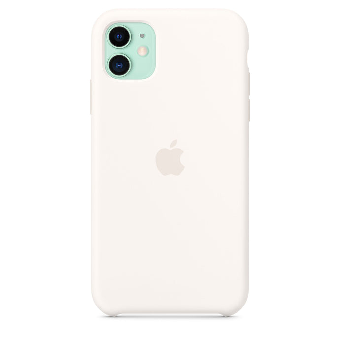 iPhone 11 Silicone Case - White