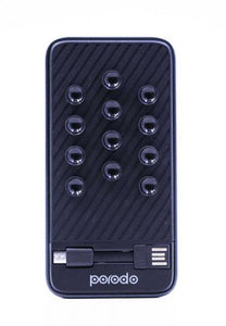 Porodo Wireless Power Bank 5000 MAH (Black) ||Code:36605