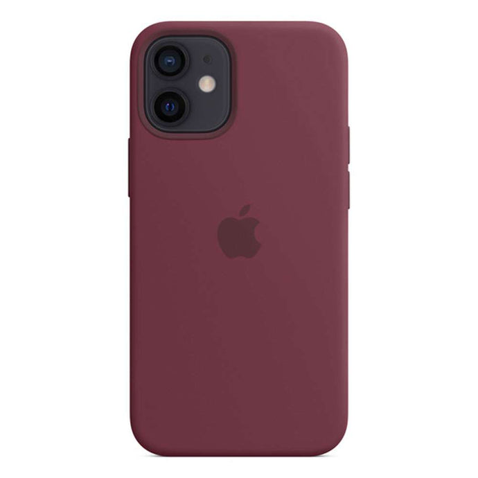 iPhone 12 Mini Silicone Case  - Maroon