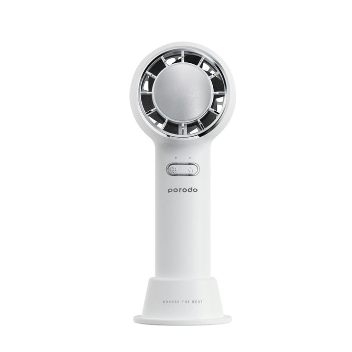 Porodo Portable Handheld Turbo Fan With Cold Compress