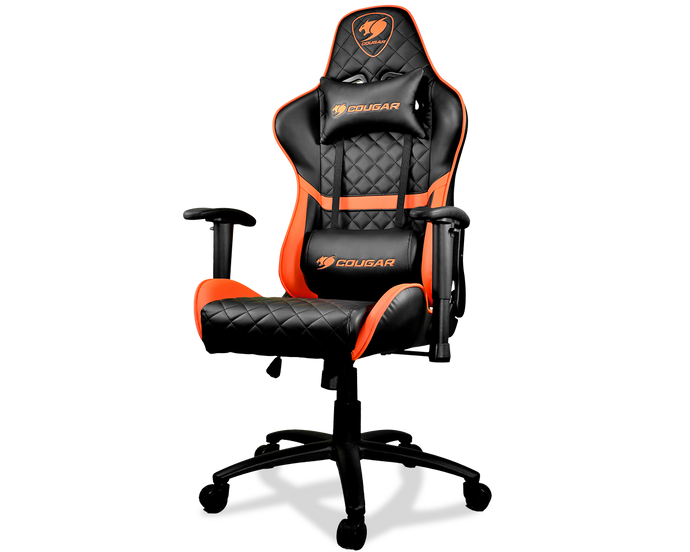 Armor one cougar gaming chair sku:37387 - Black