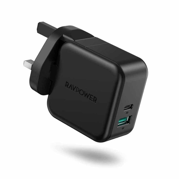 Ravpower PD Pioneer 18W 2-Port USB Wall Charger