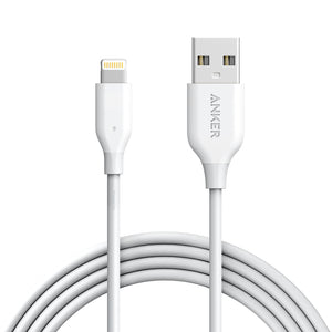 Anker PowerLine II Lightning 0.9 - White