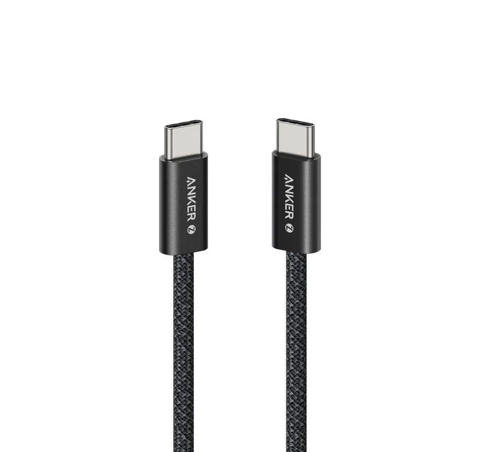 Anker Zolo USB-C to USB-C Cable (6ft 240w Braided)-Black