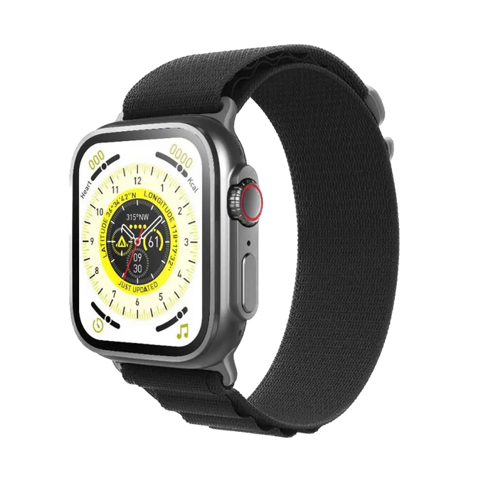 Green Ultra Smart Watch-Black
