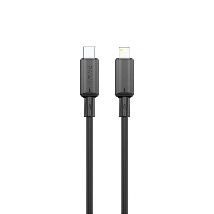Pawa 30W USB-C To Lightning PVC Cable 1.2M