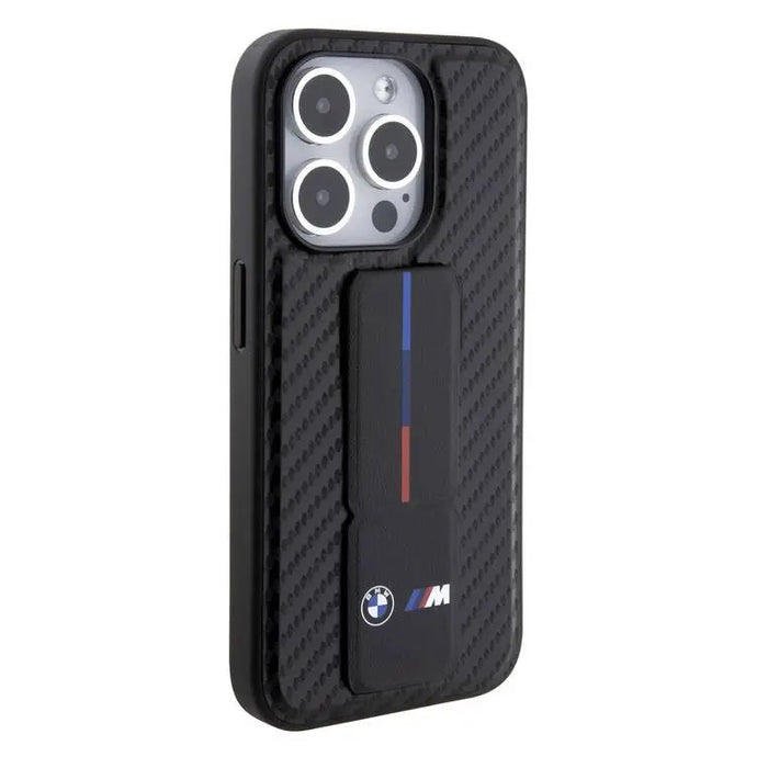 BMW Grip Stand Case for 15 Pro - Carbon