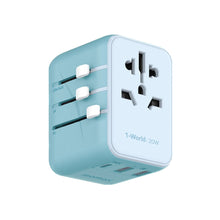 Load image into Gallery viewer, Momax 1-World 3 Port+AC Travel Adapter UA11
