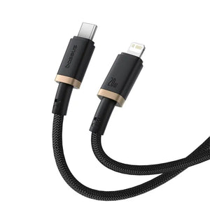 Baseus Dura Charging Cable USB-C To Lightning 2M-Black