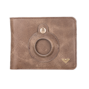Moccow Edition - EXTEND Genuine Leather AirTag Wallet