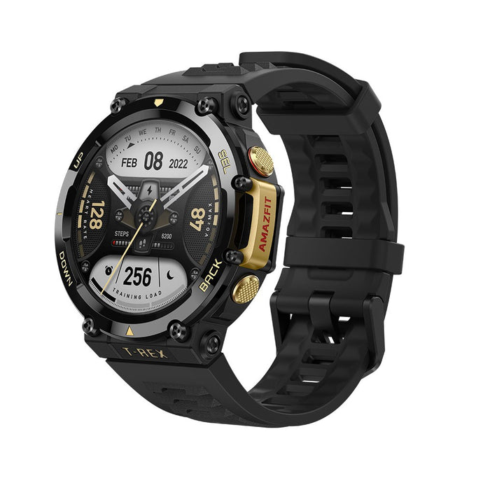 Amazfit T-Rex 2 Smart Watch-Astro Black/Gold