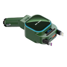 Load image into Gallery viewer, Green Lion Retractable 96W Car Charger
