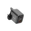 Green Lion Ultra Compact GaN Wall Charger USB-C To Lightining 1M-Black 20W