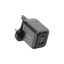 Load image into Gallery viewer, Green Lion Ultra Compact GaN Wall Charger USB-C To Lightining 1M-Black 20W
