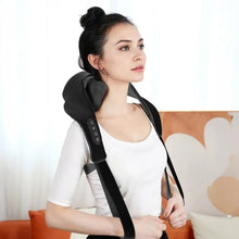 Load image into Gallery viewer, Green Lion Neck &amp; Shoulder Rechargeable 4D Kneading Massage
