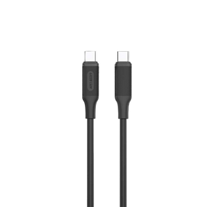Green Lion USB-C to USB-C PVC Cable 1m-Black