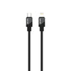 Green Lion USB-C To Lightning Silicone Cable 1M-Black