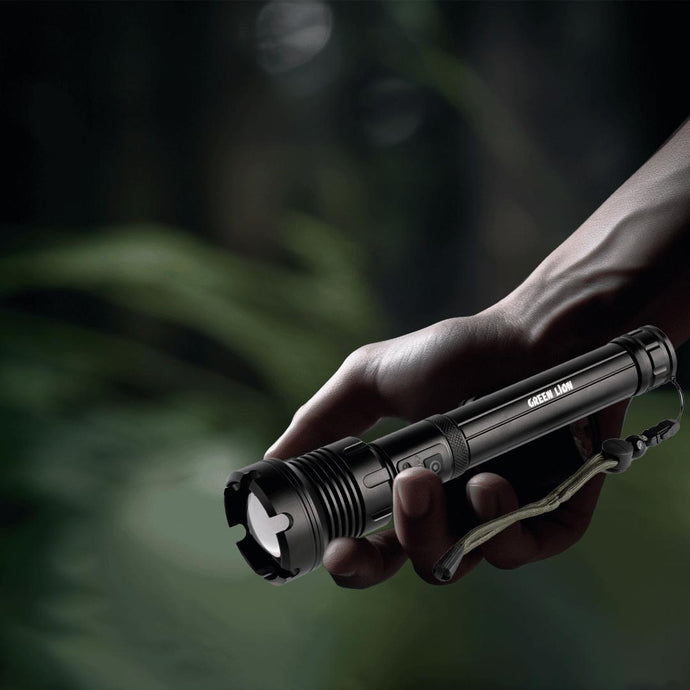 Green Lion 2 IN 1 Rechargeable Torch