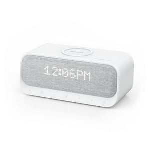 Anker Wakey Bedside Bluetooth Speaker Clock - White