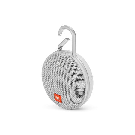 JBL CLIP 3 Bluetooth Speaker (White)