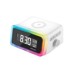 Momax Q.Clock2 Digital Clock with Wireless Charger