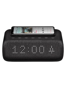 Vanguard Lifeplus Boom 10w Wireless Speaker Clock - Black