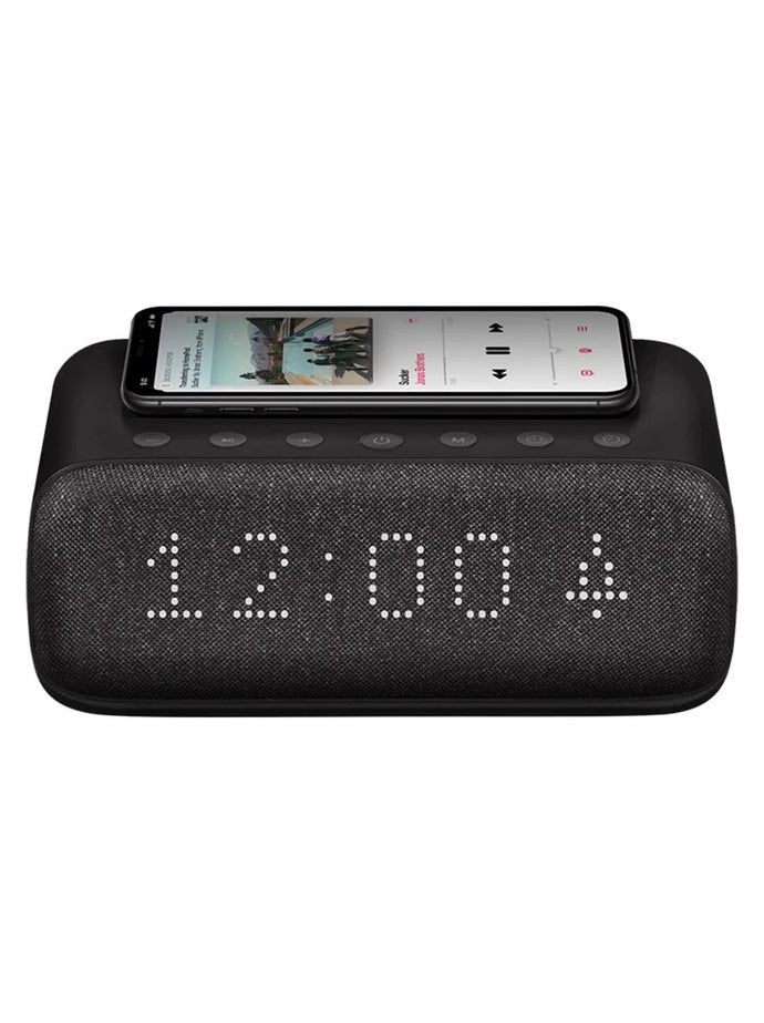 Vanguard Lifeplus Boom 10w Wireless Speaker Clock - Black