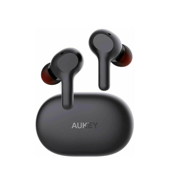 Aukey Ultra-Compact True Wireless Earbuds - Black