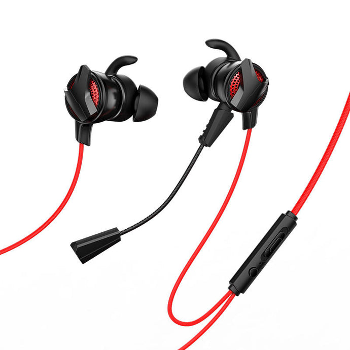 Baseus 3.5 Wired Earphones H15 (Red)