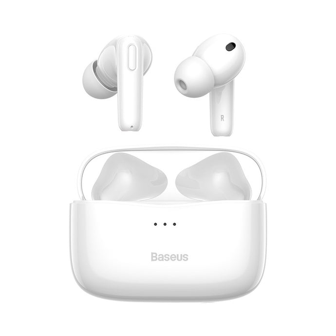 Baseus simu S2 true wireless earphones - White