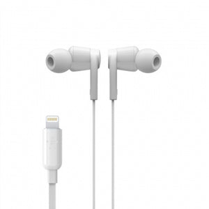 Belkin Rockstar Headphones with Lightning (White)