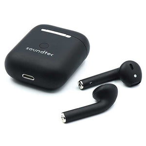 Porodo Soundtec Wirless Earbuds - Black