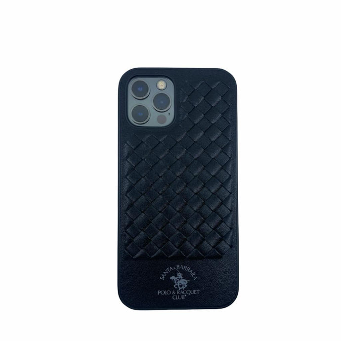 Santa Polo iPhone Case 12/12 Pro - Black