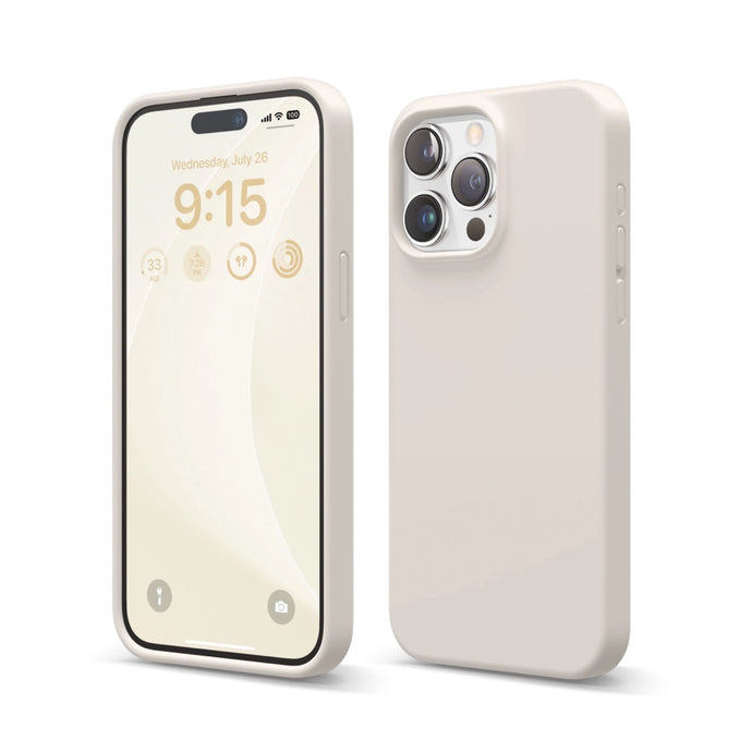 Elago Magnetic Silicone Case For 15Pro - Beige
