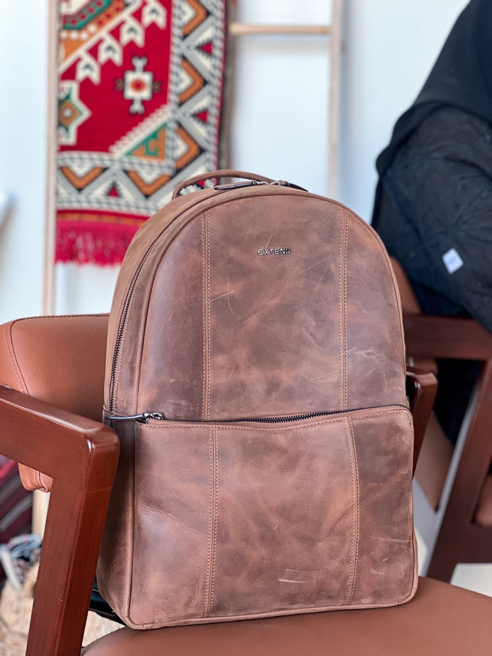 EXTEND Genuine Leather Backpack 1923