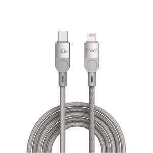 Pawa Levin Braided Cable USB-C to Lightning 30W 1.2M