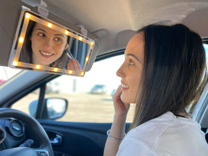LED Light Mirror-Black