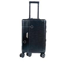 Load image into Gallery viewer, Levelo Travelo Aluminum&amp;PC Luggage Set 20''/24''/28''
